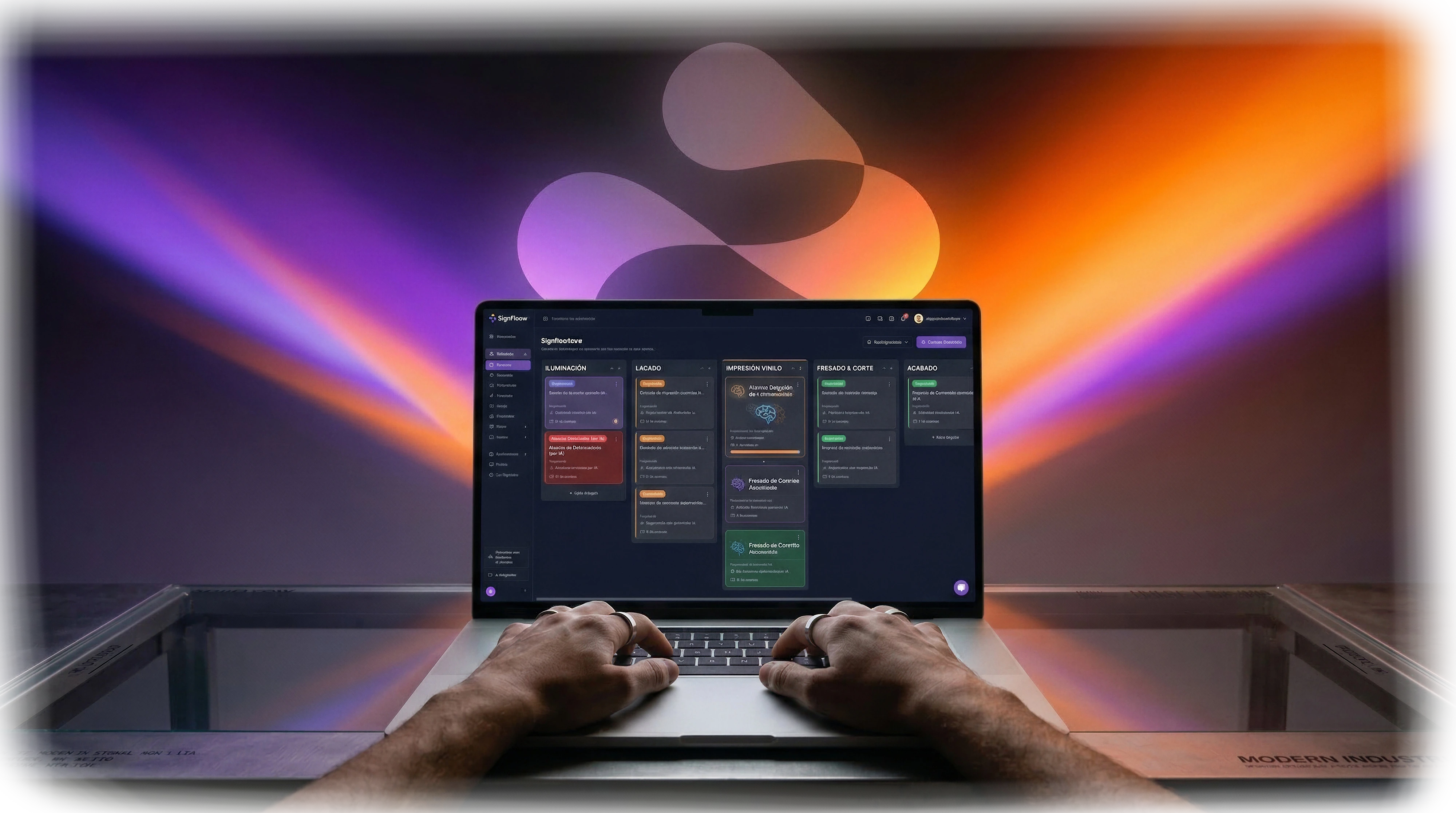SignFloow dashboard preview